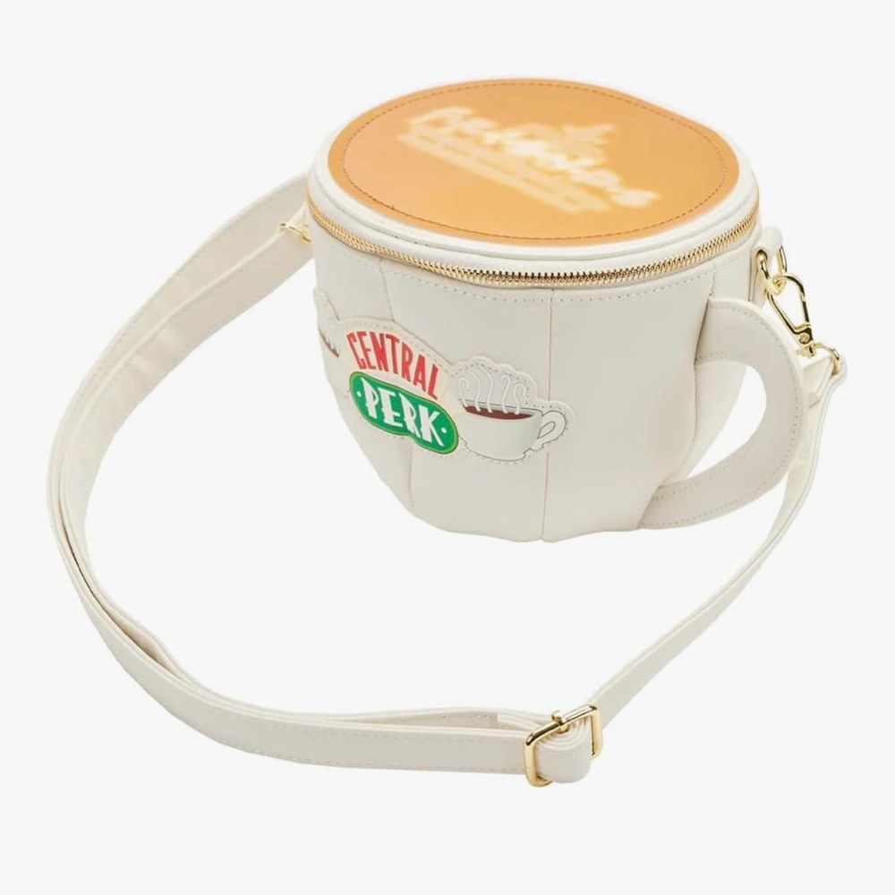 Loungefly Friends Central Perk Mug Crossbody Bag - Picture 4 of 5
